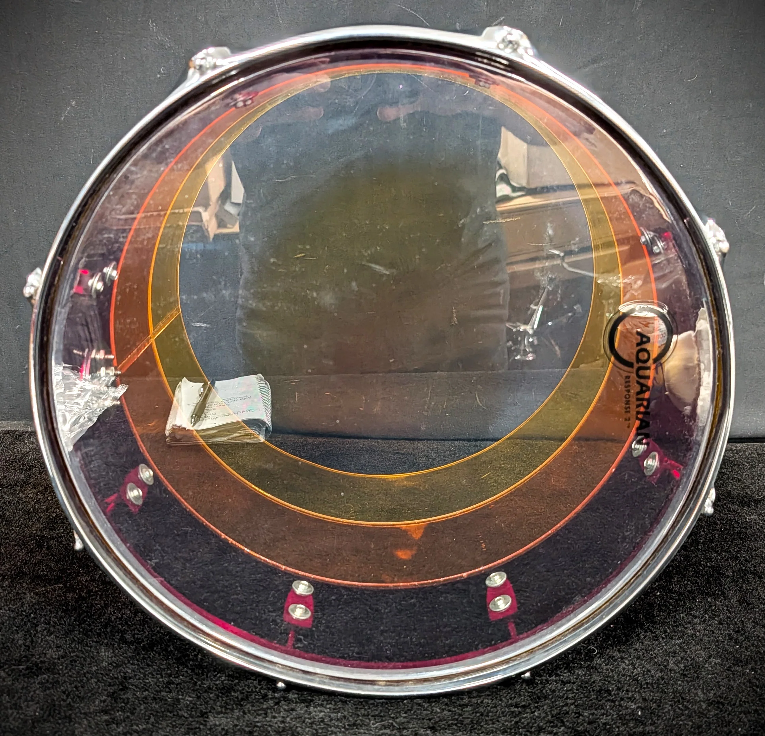 12x15 Vistalite "Tequila Sunrise" Concert Tom - Image 4