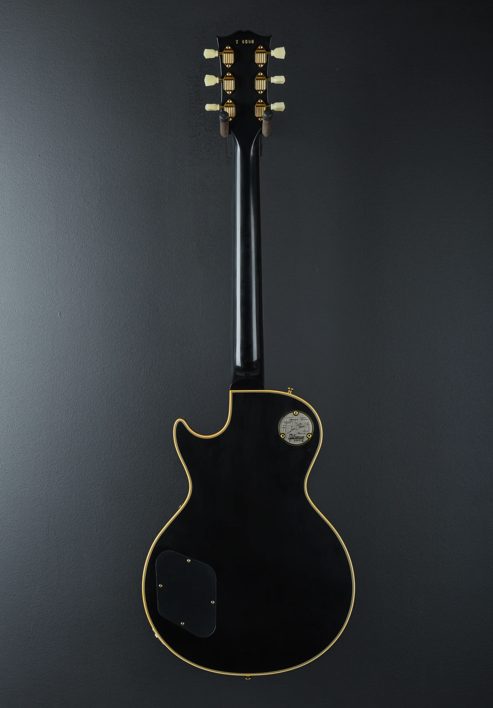 1957 Les Paul Custom Reissue - VOS Ebony 3-Pickup - Image 5