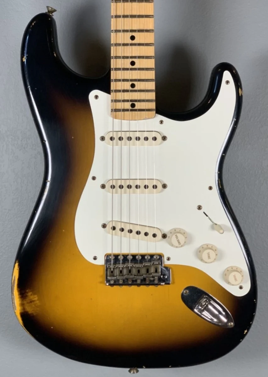 1957 Relic Strat-2 Tone Sunburst - Image 2