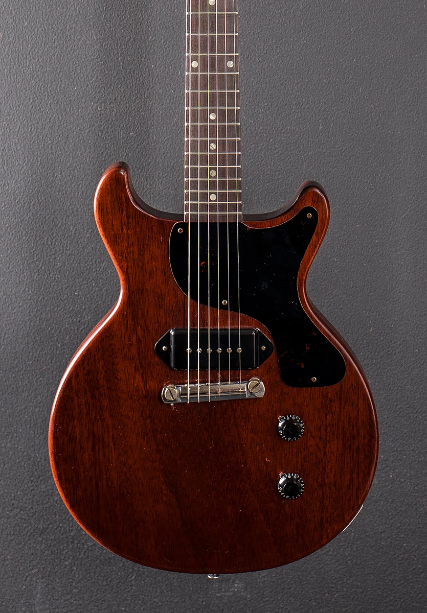 1958 Les Paul Junior Double Cut Reissue - Cherry Red - Image 2