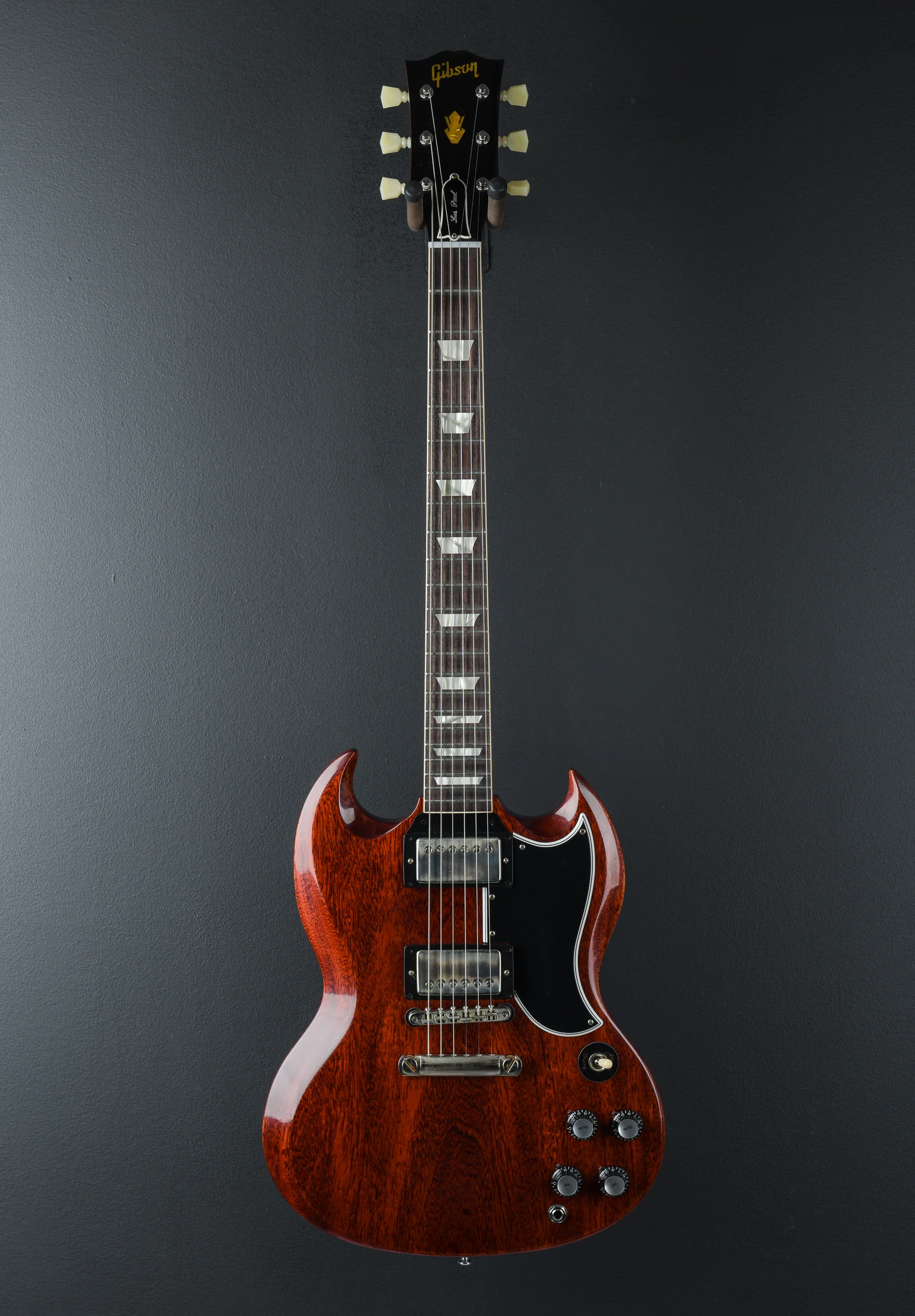 1961 Les Paul SG Standard Reissue Stop Bar - Cherry Red - Image 3