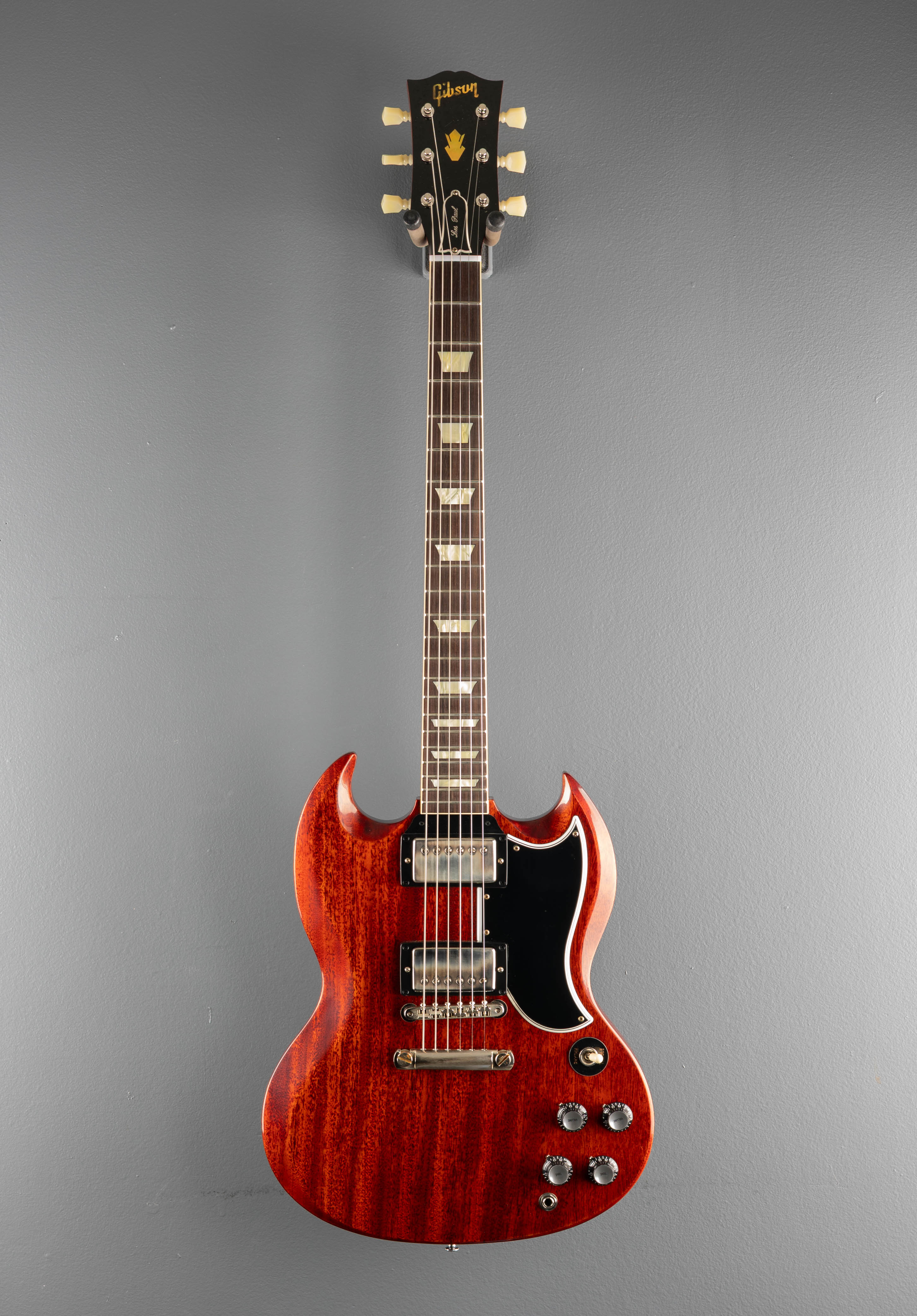 1961 Les Paul SG Standard Reissue Stop Bar VOS - Cherry Red - Image 3