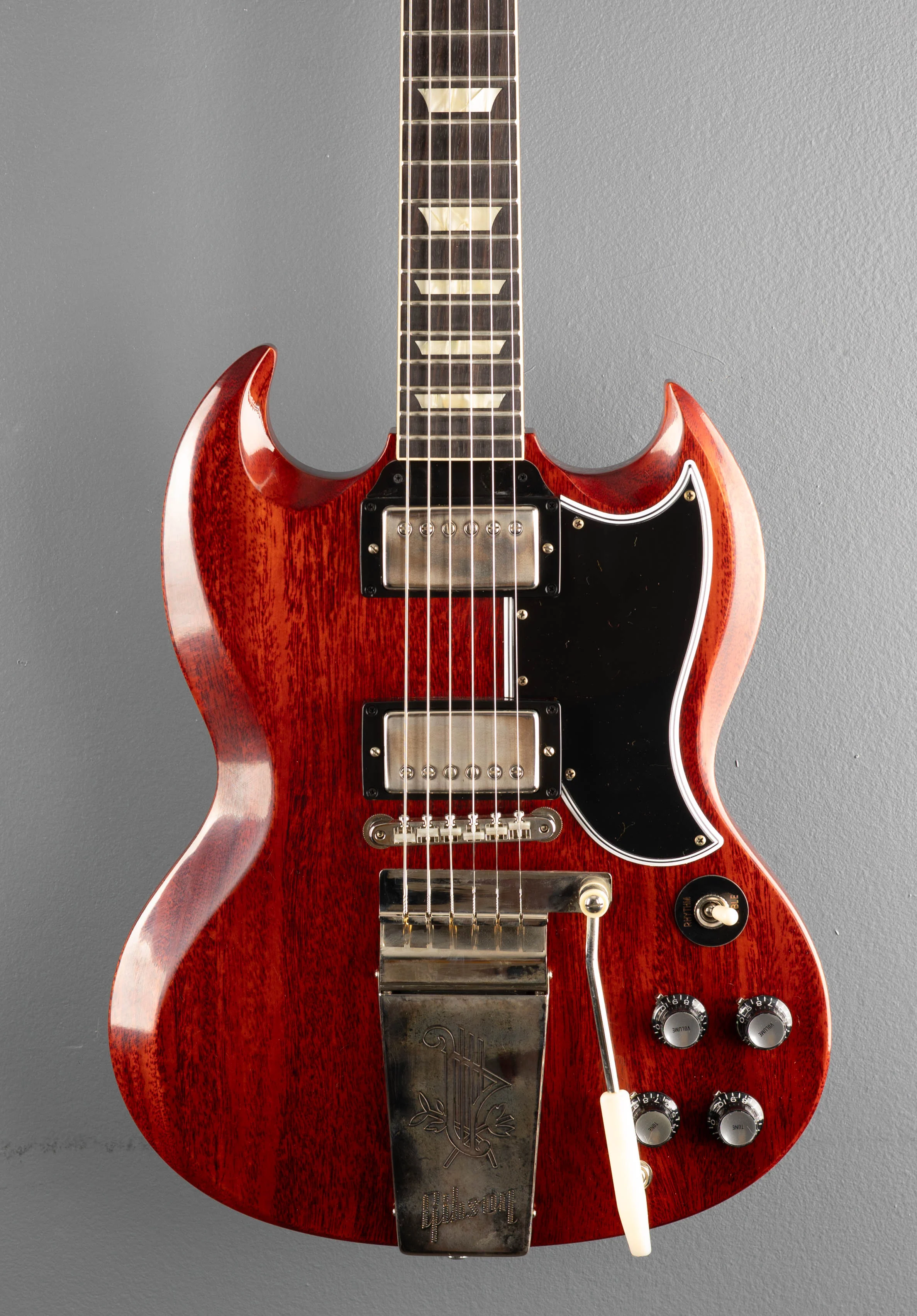 1964 SG Standard Reissue w/Maestro Vibrola - VOS Cherry Red - Image 2