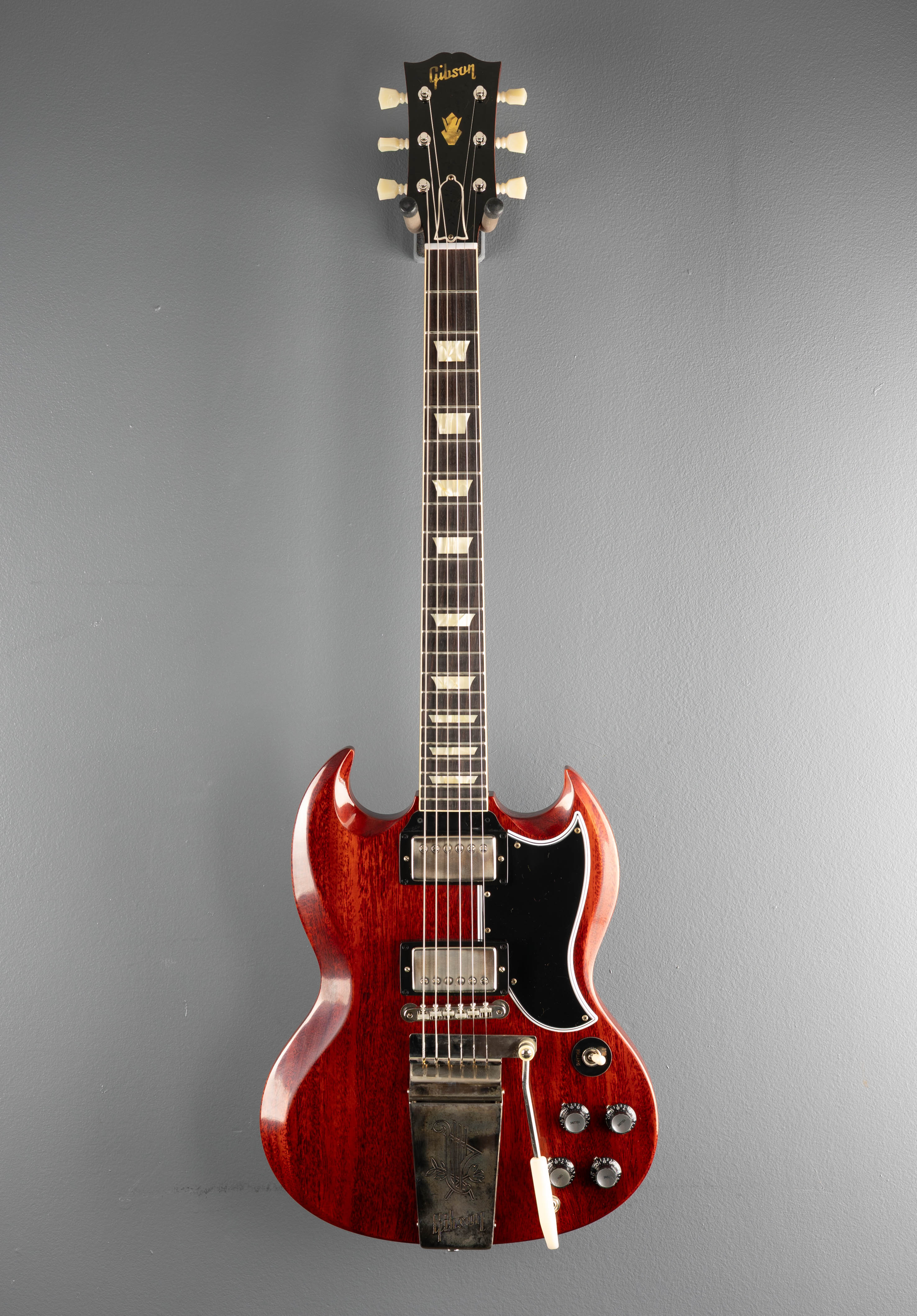 1964 SG Standard Reissue w/Maestro Vibrola - VOS Cherry Red - Image 3