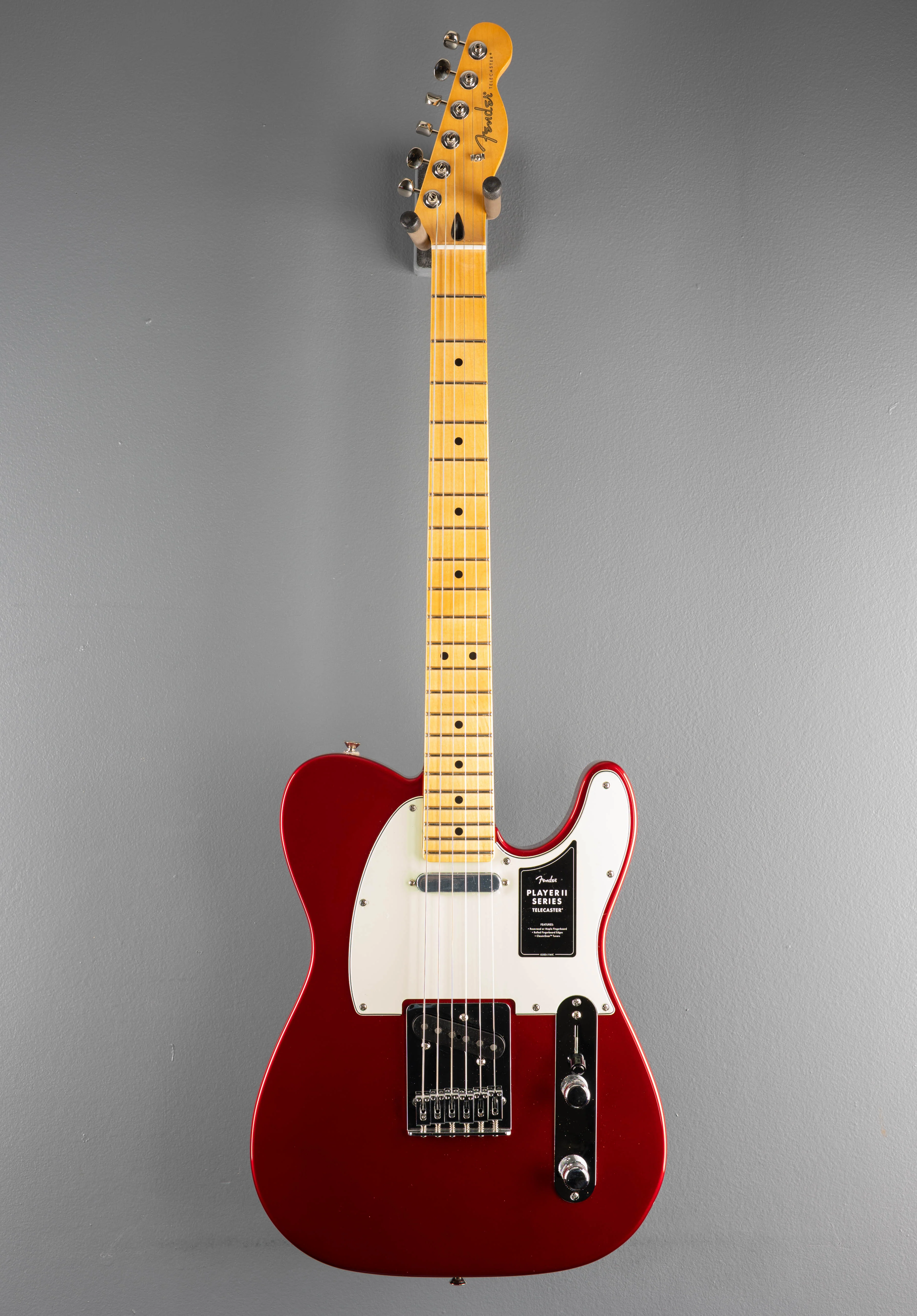 75th Anniversary Player II Telecaster - Candy Apple Red - Image 3