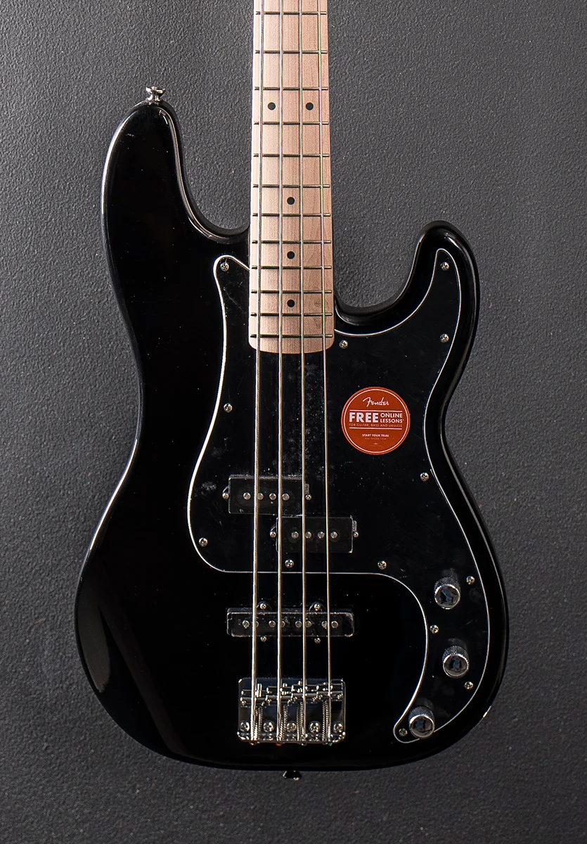 Affinity Series Precision Bass PJ - Black w/Maple - Image 2