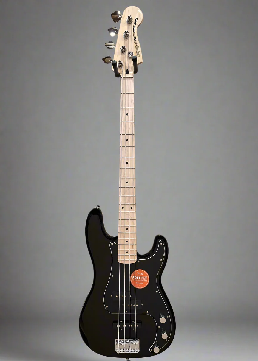 Affinity Series Precision Bass PJ - Black w/Maple - Image 3