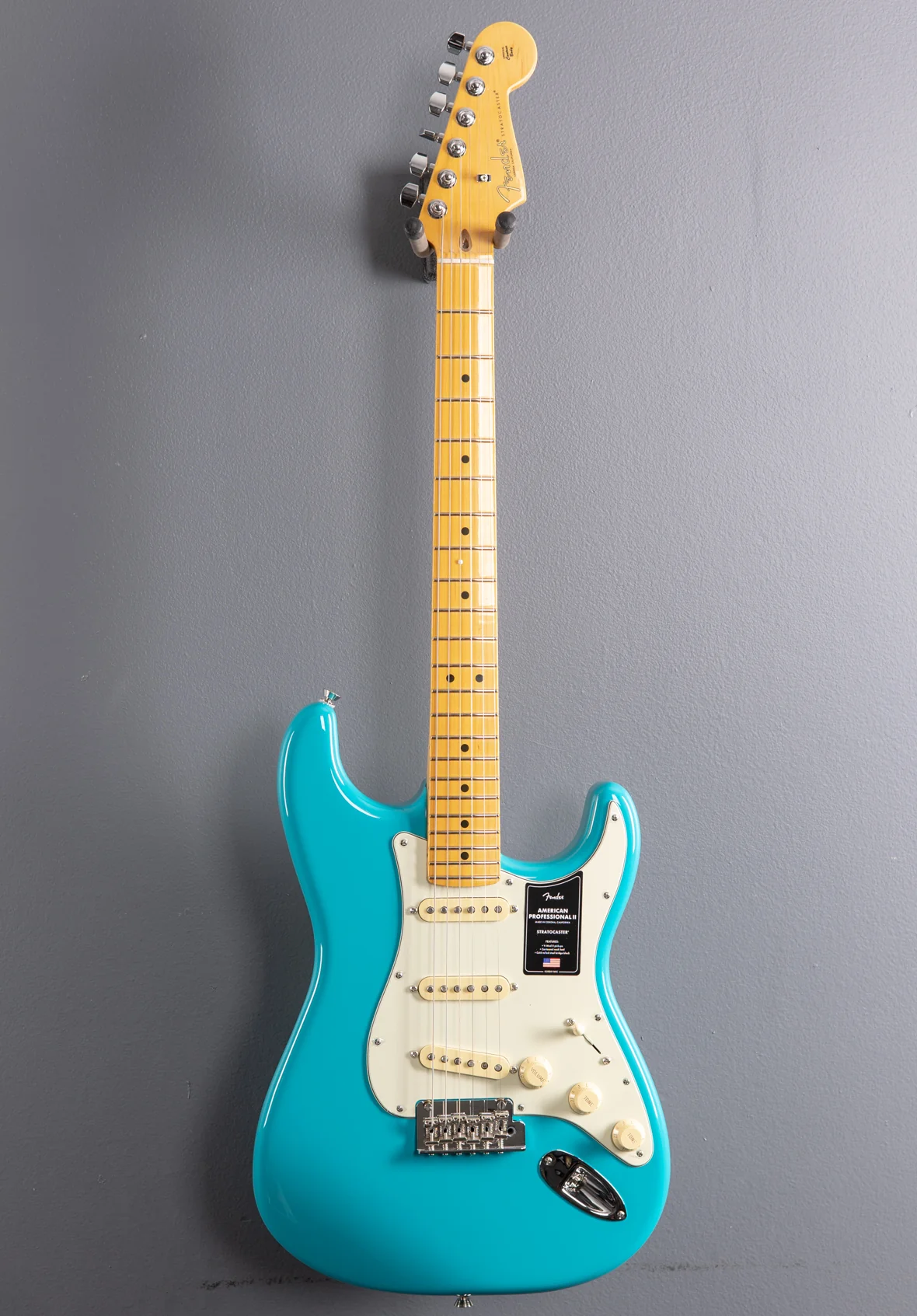 American Professional II Stratocaster – Miami Blue w/Maple - Image 3