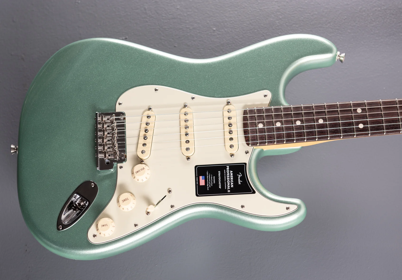 American Professional II Stratocaster - Mystic Surf Green