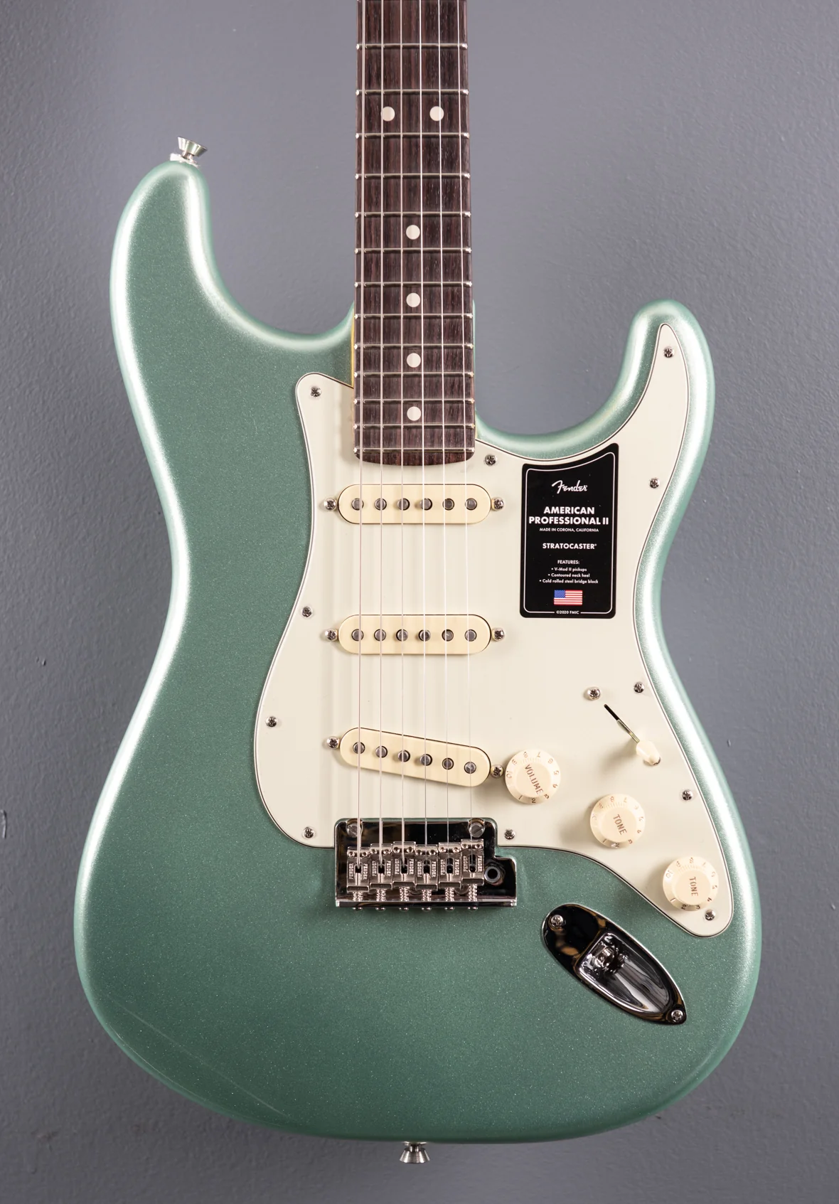 American Professional II Stratocaster - Mystic Surf Green - Image 3