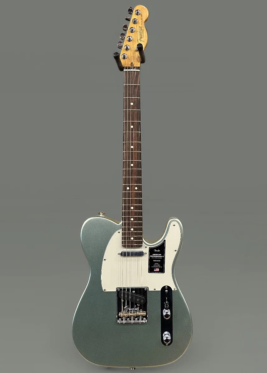 American Professional II Telecaster - Mystic Surf Green w/Rosewood - Image 3