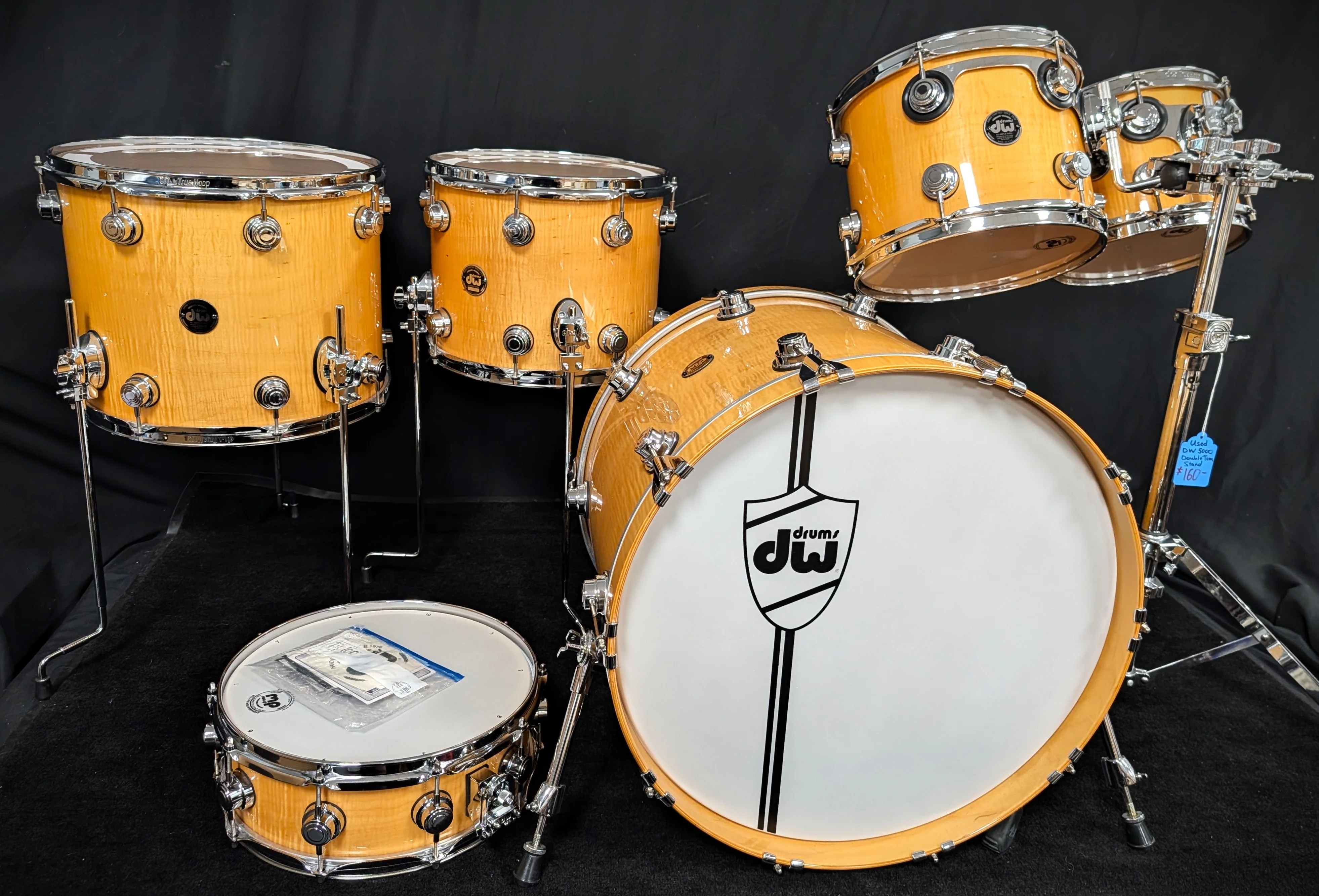 Exotic Flame Maple 6-Piece Shell pack - Image 4