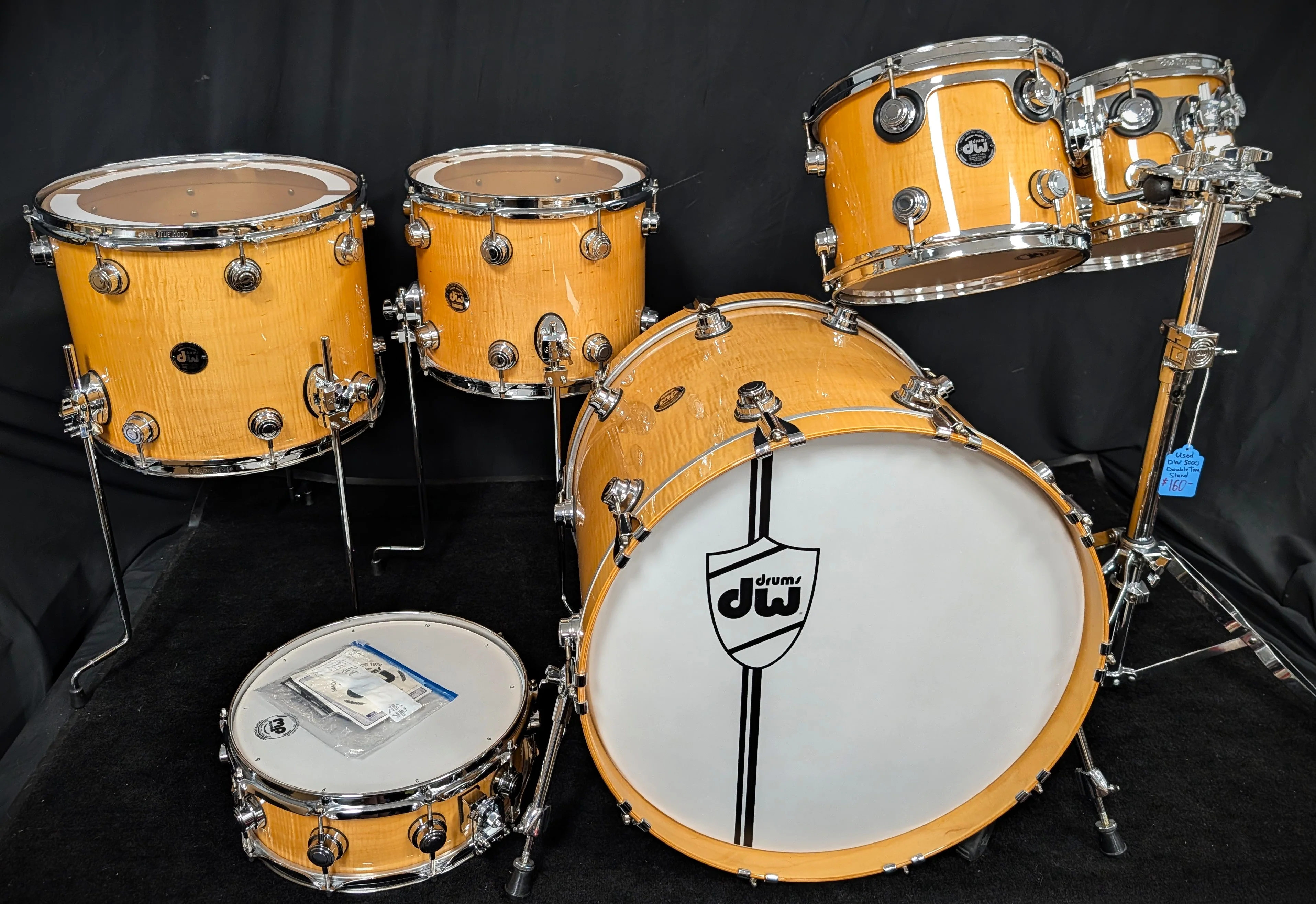 Exotic Flame Maple 6-Piece Shell pack - Image 5