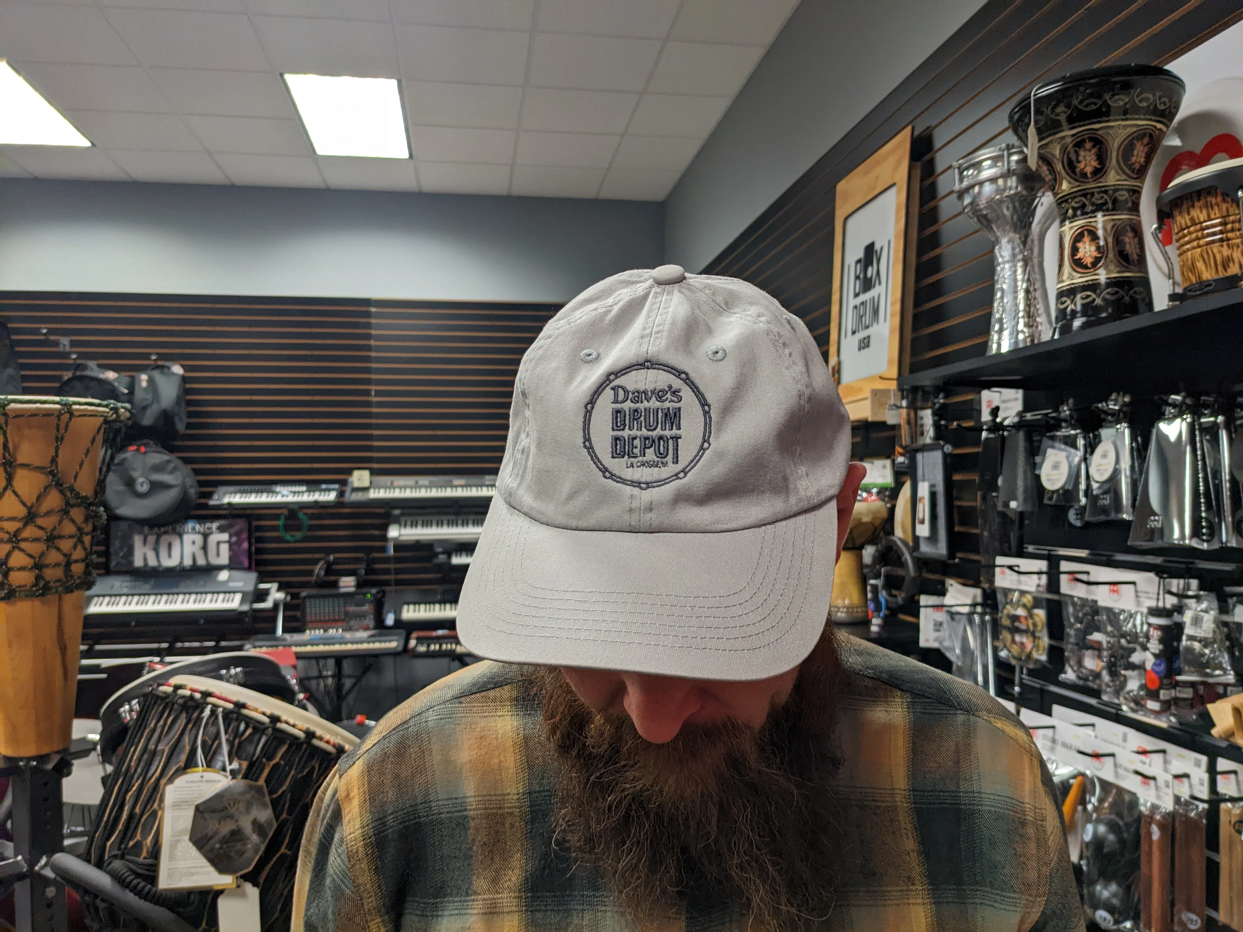 Drum Depot Hat - Grey - Image 2