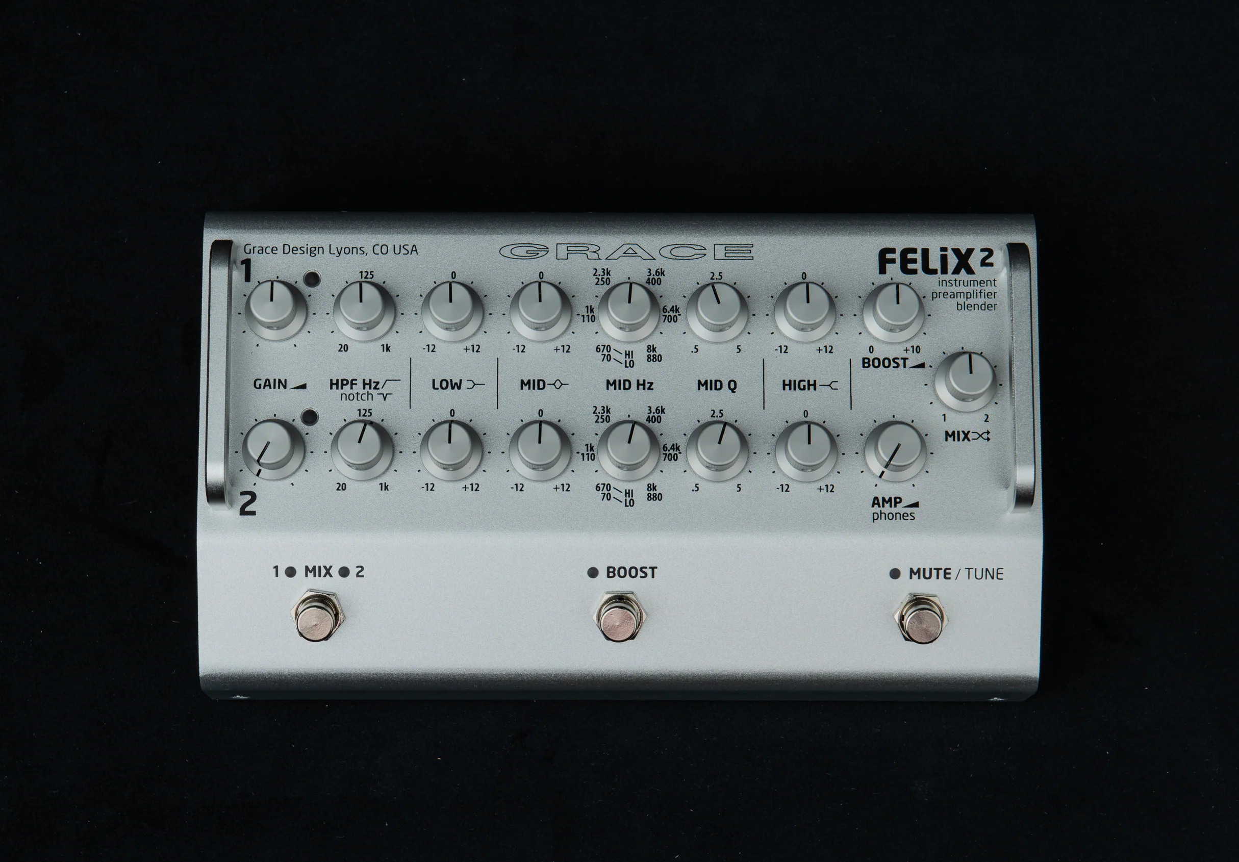 Felix 2 Instrument Preamplifier Blender
