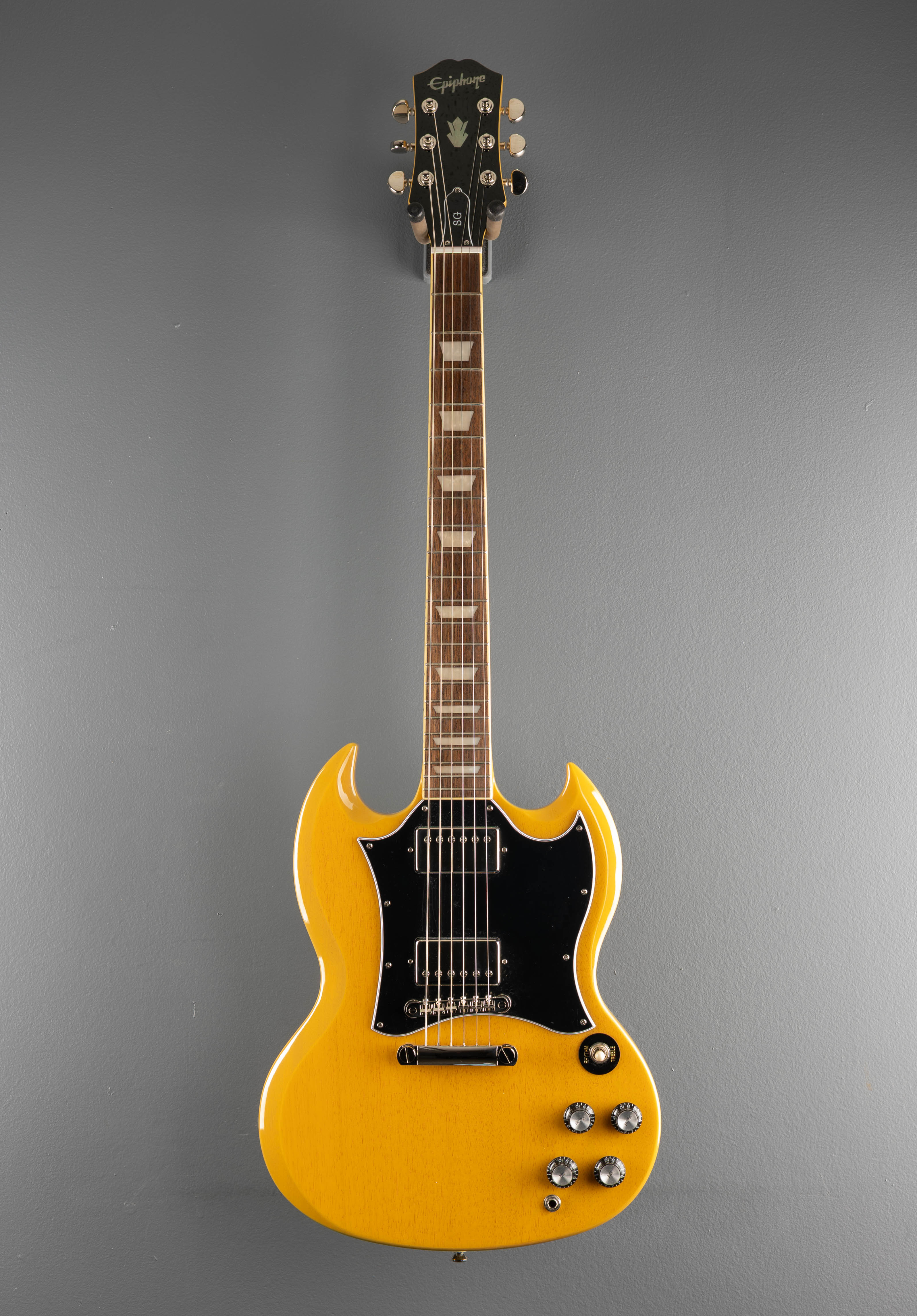 "Inspired by Gibson Collection" SG Standard - TV Yellow - Image 3