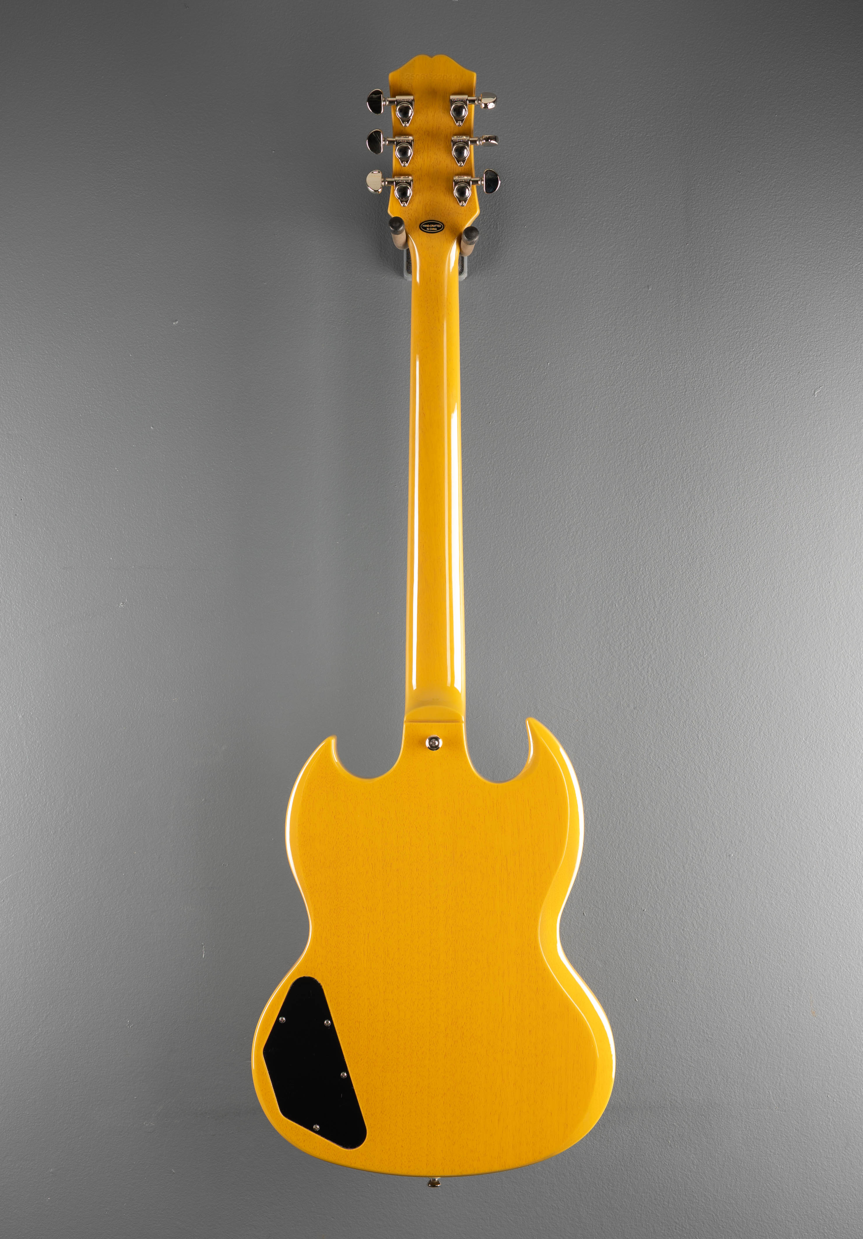 "Inspired by Gibson Collection" SG Standard - TV Yellow - Image 5
