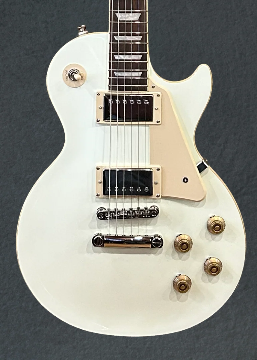 "Inspired by Gibson" Les Paul Standard 50's - Classic White - Image 2