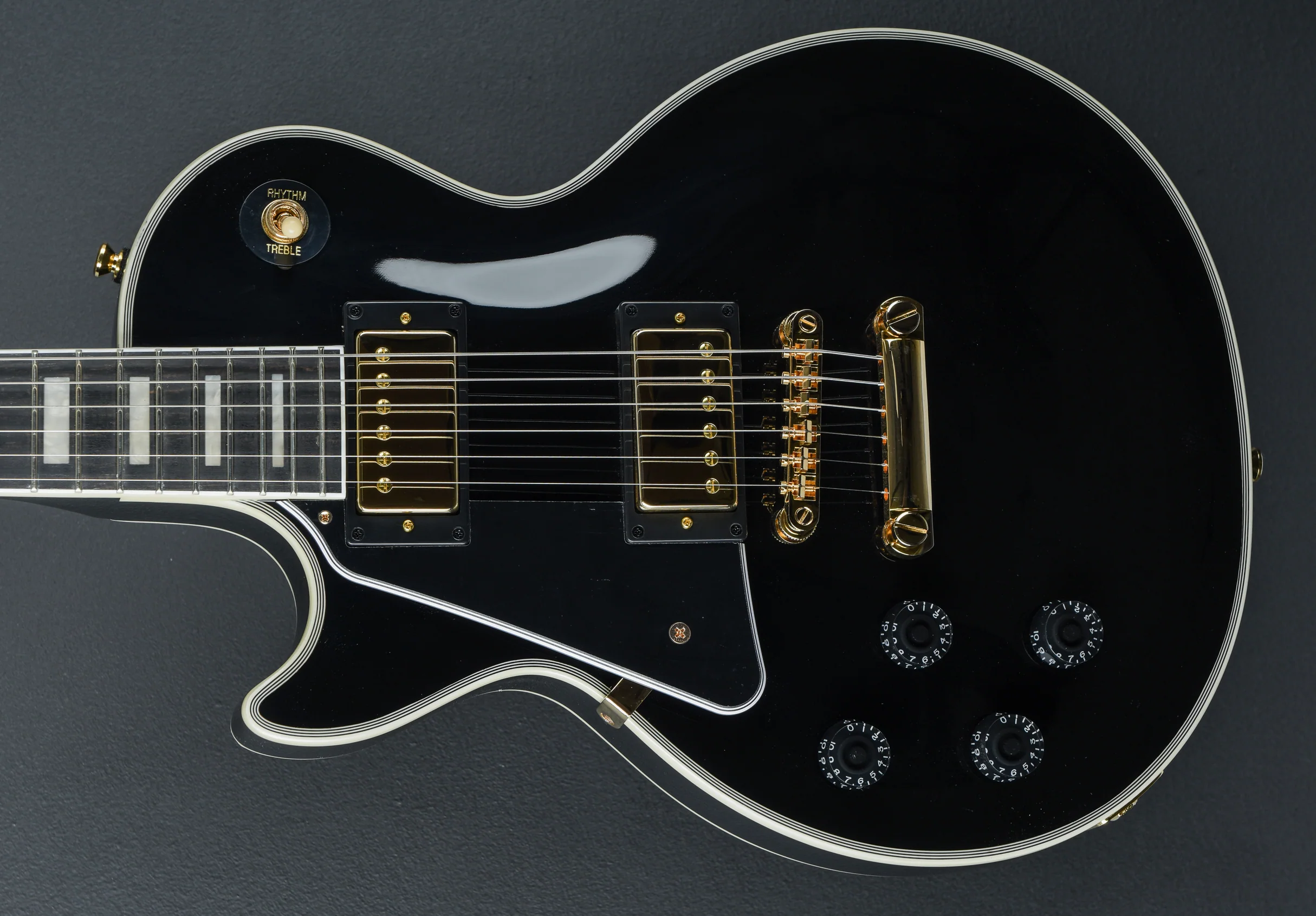 Les Paul Custom Left Hand - Ebony