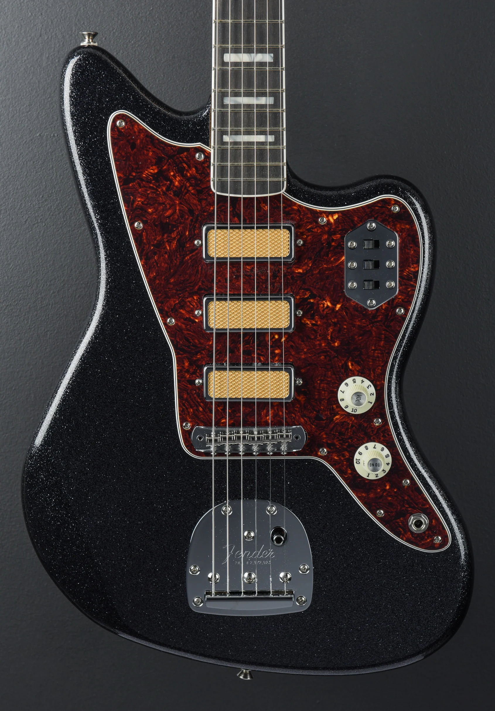 Limited Edition Gold Foil Jazzmaster - Black Sparkle - Image 2