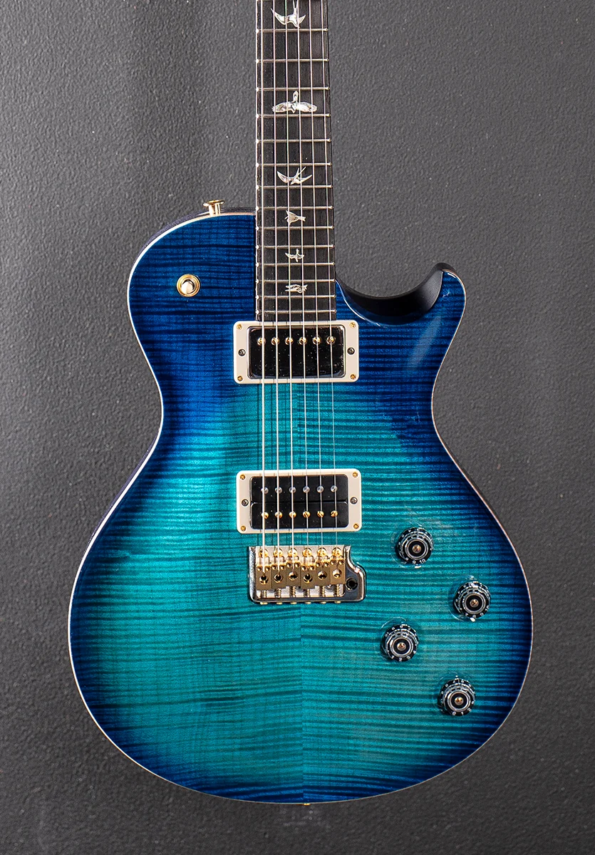 Mark Tremonti Signature 10 Top w/Tremolo - Carrol Blue w/Blue Burst - Image 2