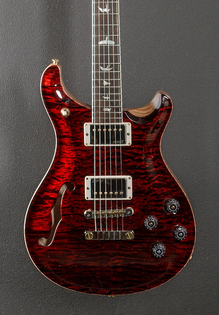McCarty 594 Semi-Hollow Wood Library Limited - Red Tiger w/Ash - Image 2