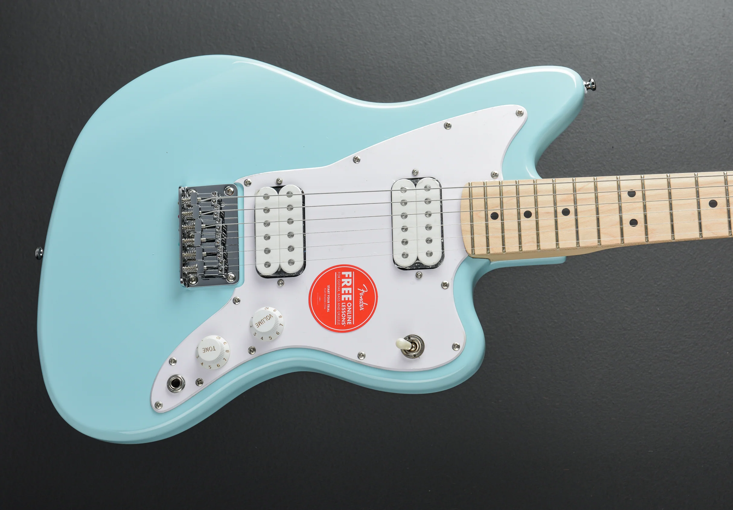 Mini Jazzmaster HH - Daphne Blue