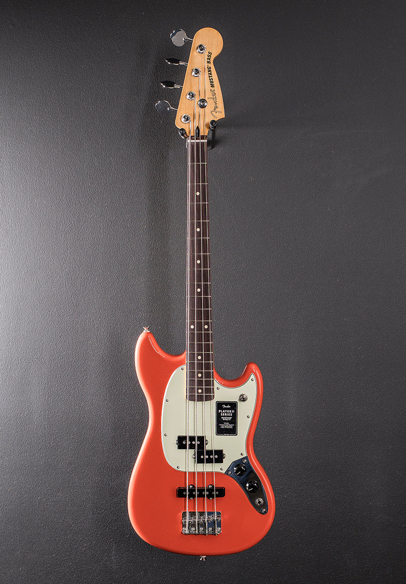 Player II Mustang Bass PJ - Rallye Orange w/Rosewood - Image 3