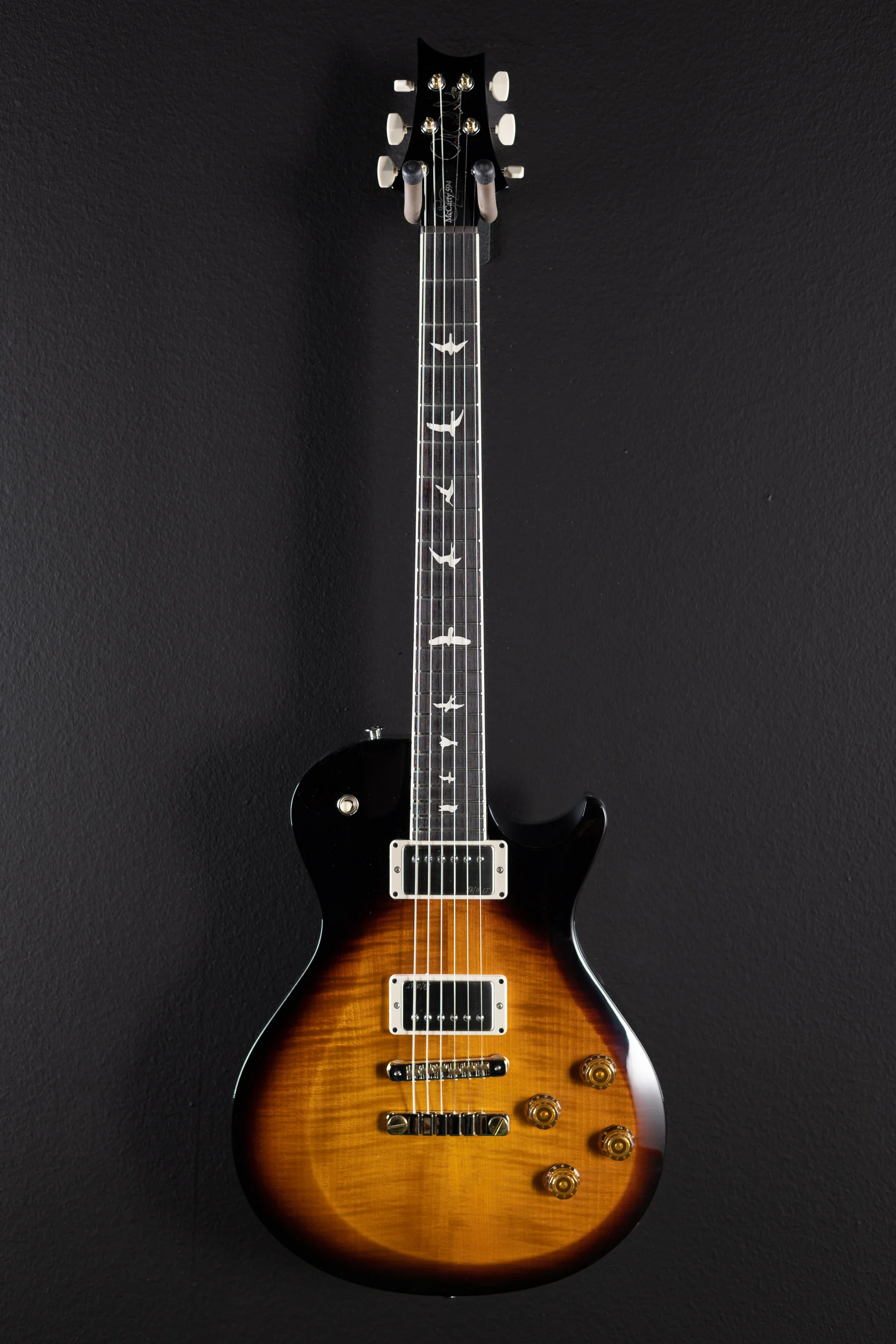 S2 McCarty Singlecut 594 - Sahara Burst - Image 2