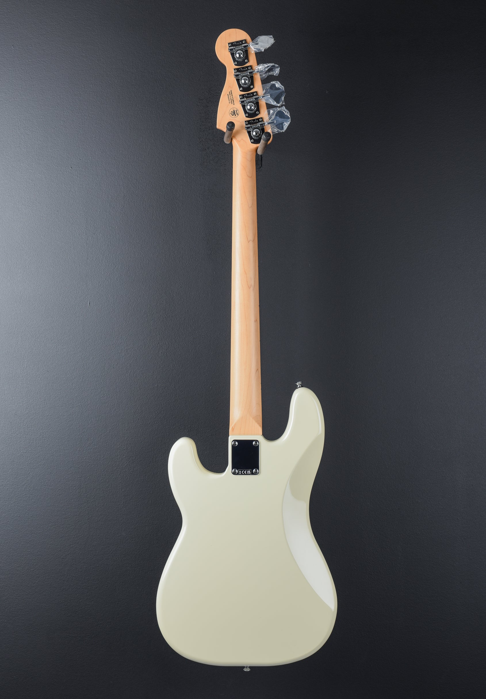 Standard Precision Bass - Olympic White w/Maple - Image 5