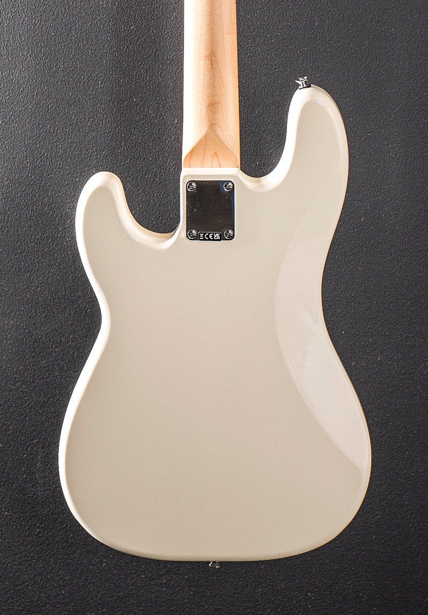 Standard Precision Bass - Olympic White w/Maple - Image 4
