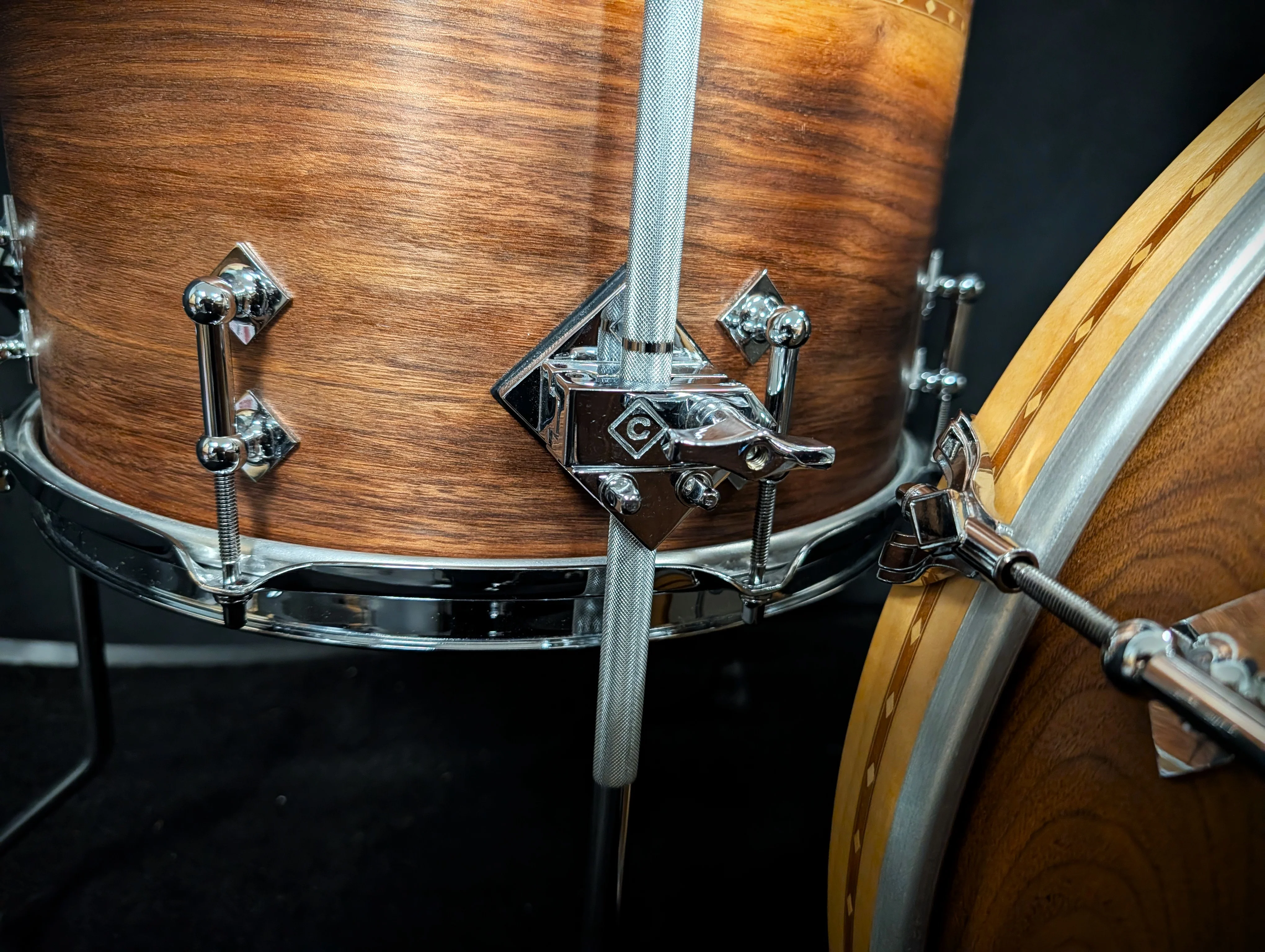 Walnut with Cherry Inlay 4 Piece Shell Pack - Image 7